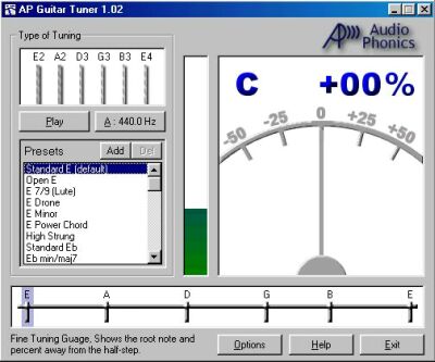 Afinadando por la PC